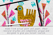 Textural Illustration for Procreate, a Brush Add-On by UPROOT (Thumbnail 2 of 6)