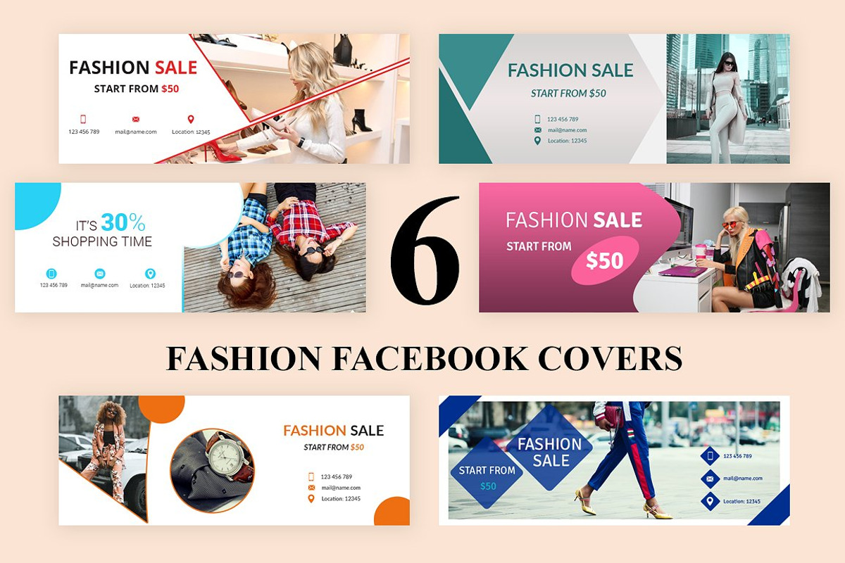 666 Facebook Covers Templates, a Social Media Template by UNIK Agency (Photo 22 of 69)