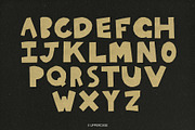 Kraft paper cut-out letters, an Object Graphic by MOODSTORE (Thumbnail 3 of 8)