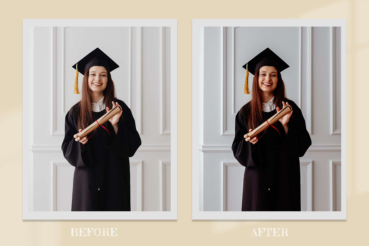 Graduation Lightroom Presets Desktop, a Preset Add-On by 3Motional