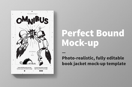 Perfect Bound Book Mock-up