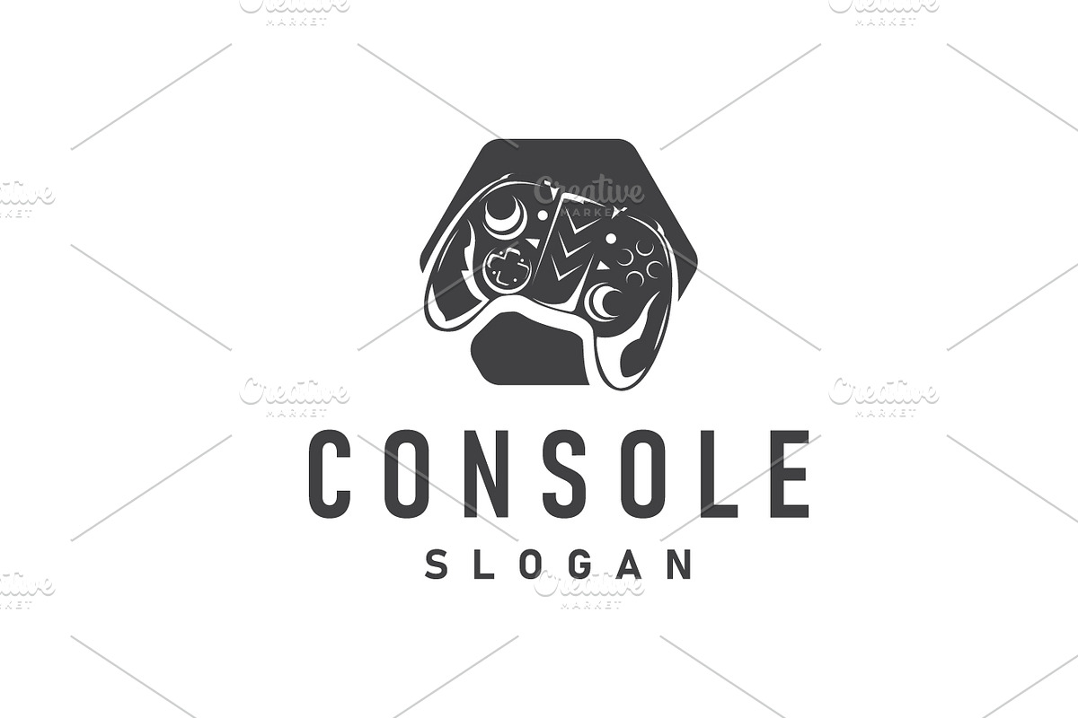 Game Console Logo Design Gamepad, a Branding & Logo Template by Maylianaw28