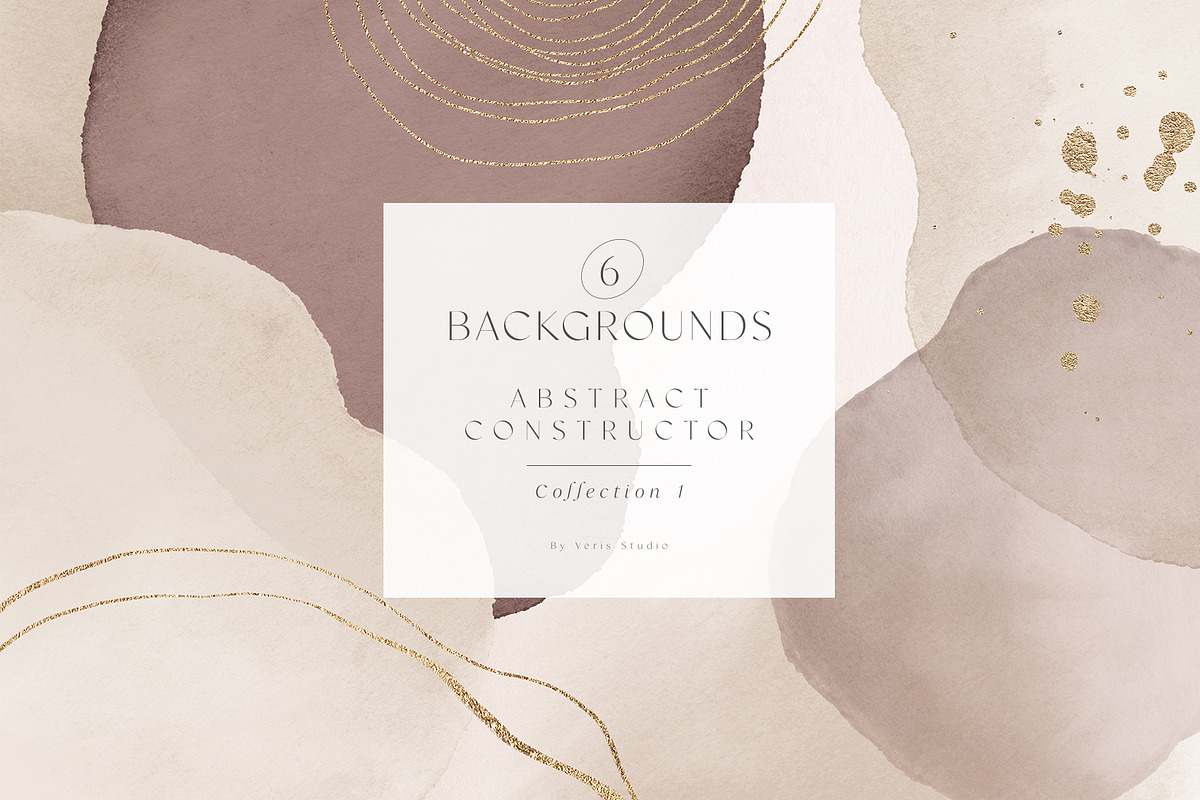 Abstract Natural Watercolor Shapes, a Texture Graphic by Veris Studio (Photo 8 of 14)