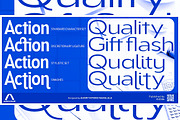 Aukim II Compressed, a Sans Serif Font by Aukimvisuel (Thumbnail 11 of 15)