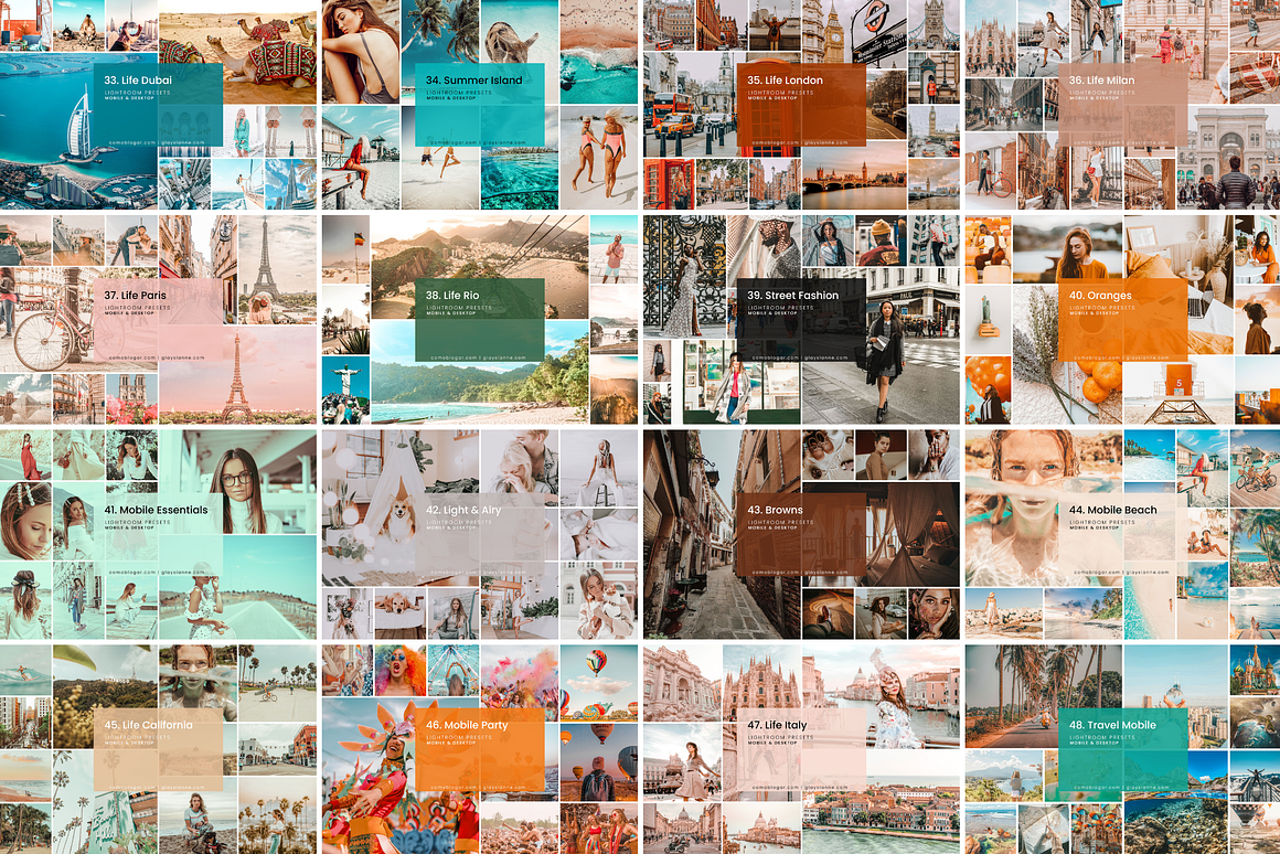 HUGE Bundle Presets (108 Packs), an Action Add-On by Advina Store (Photo 4 of 8)