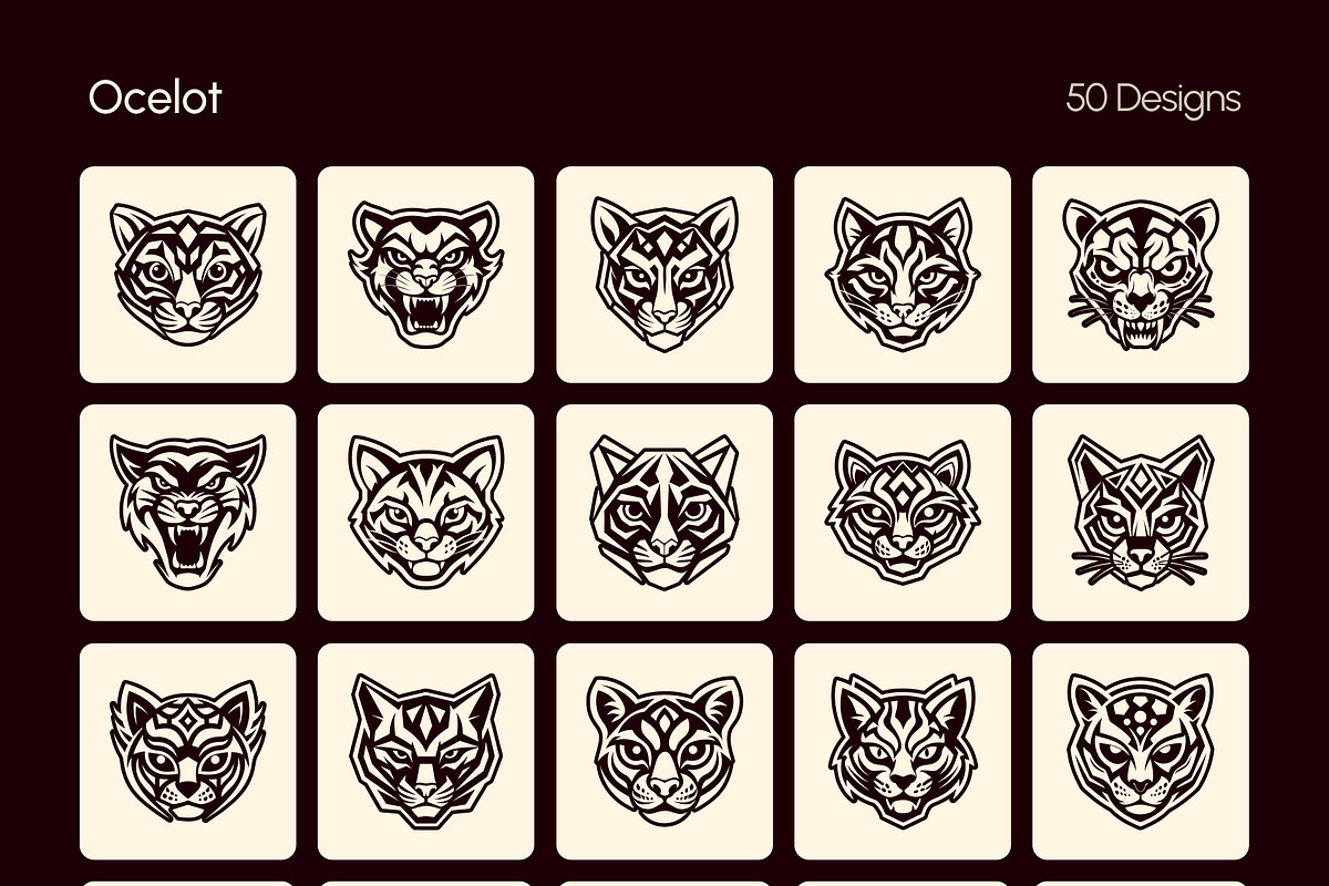 1500 Animal Logos, a Solid Icon by Creative Stall (Photo 27 of 37)