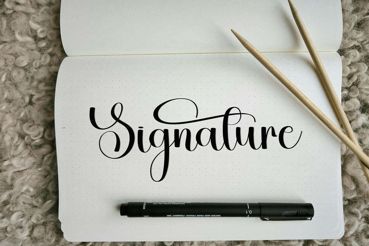Beauty Writing, a Handwritten Font by FreshTypeINK (Photo 3 of 8)