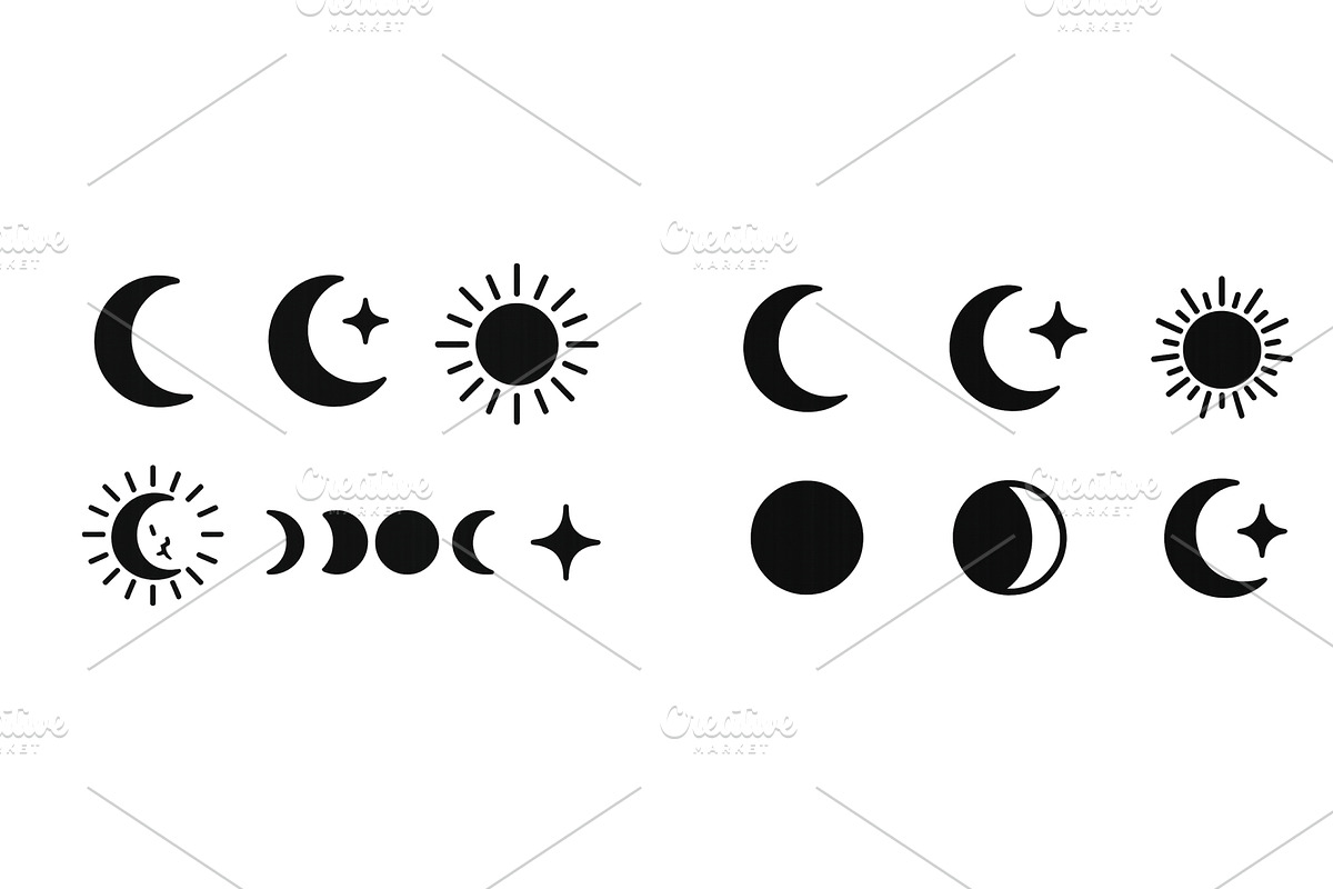 Stylized illustrations of celestial, an Illustration by ZinetroN