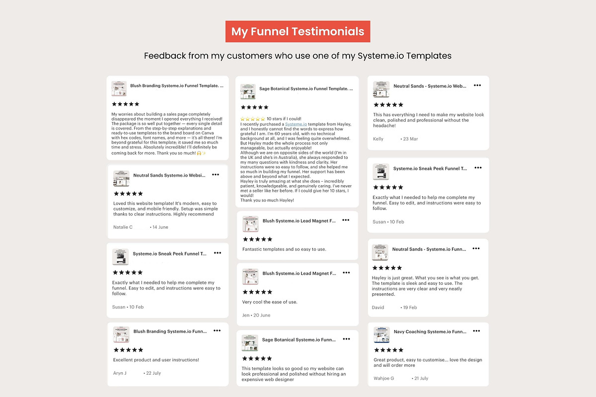 Systeme.io Dark Mode Red Blog, a Landing Page Template by Hayley's Digital Hub (Photo 10 of 10)