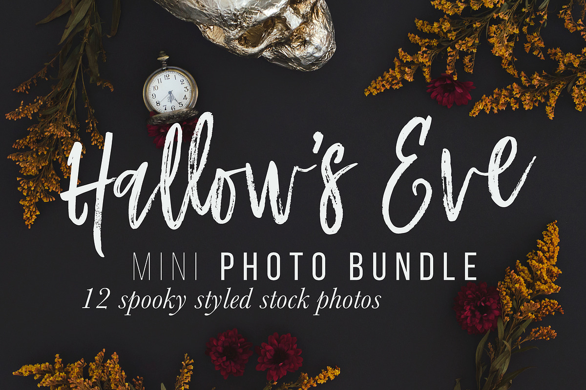 Hallow's Eve Mini Photo Bundle, a Pens & Pencil Mockup by Ashley Alexandra Design (Photo 2 of 8)