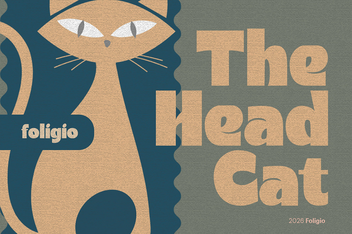 Foligio Font, a Sans Serif Font by Rasiorise Studio (Photo 2 of 13)