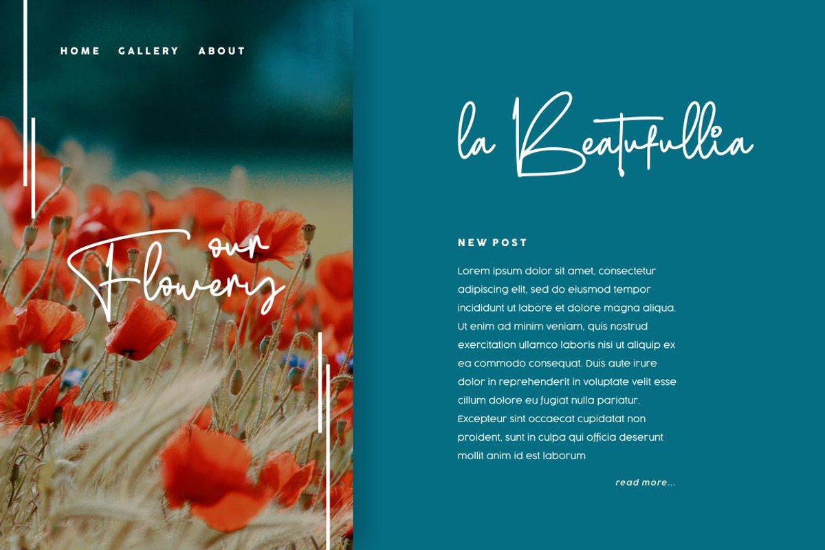 White Melony - New Signature Font preview 4