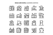 Bold Line Icons, an Outline Icon by Howcolour (Thumbnail 66 of 151)