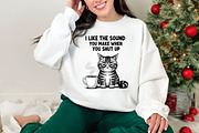 Funny Sarcastic Cat Sublimation, an Illustration by DreamArtGraphic (Thumbnail 2 of 5)