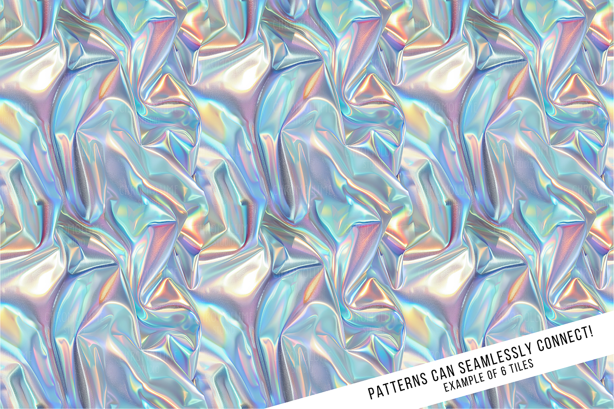 Holographic Foil Digital Paper, a Pattern Graphic by Chromolume Studio (Photo 28 of 28)