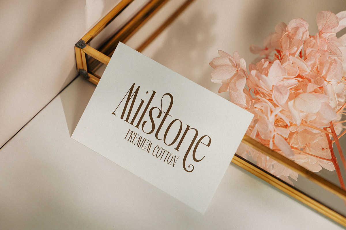 Deronia Beauty Branding Serif Font, a Serif Font by RantautypeStudio (Photo 4 of 17)