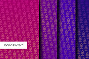 Seamless Indian Patterns Set of 75+, a Pattern Graphic by ThePhoton (Thumbnail 17 of 17)