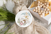 Christmas Holy Night Nativity Scene, a Seasonal Illustration by PawGraphic (Thumbnail 8 of 10)