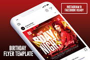 Birthday Night Party, a Flyer Template by MithilaCreation (Thumbnail 4 of 6)