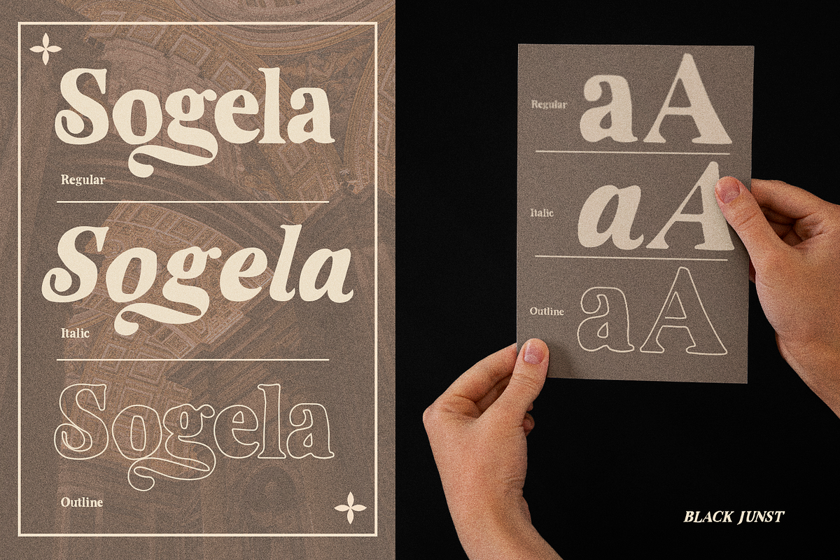 Sogela, a Serif Font by Black Junst (Photo 7 of 10)