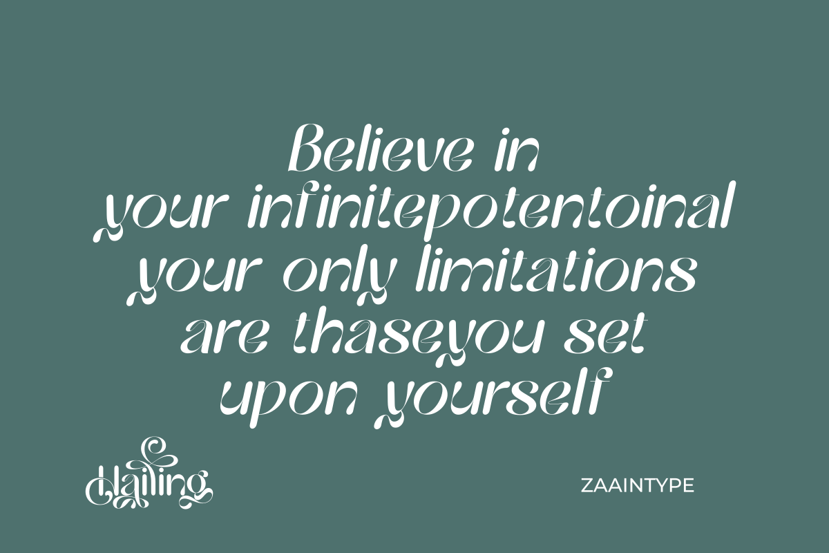 Hailing, a Sans Serif Font by zaaintype (Photo 9 of 14)