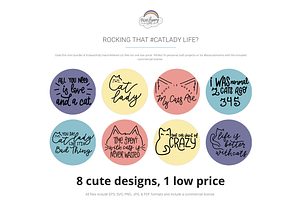 Cat Life Design Bundle