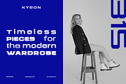 Kyron - Futuristic Modern Font, a Sans Serif Font by roomspace creative lab (Thumbnail 3 of 10)