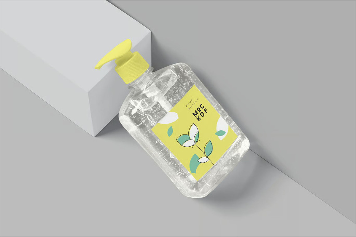 Dispenser Pump Bottle Mockups, a Product Mockup by megostudi0 (Photo 5 of 6)