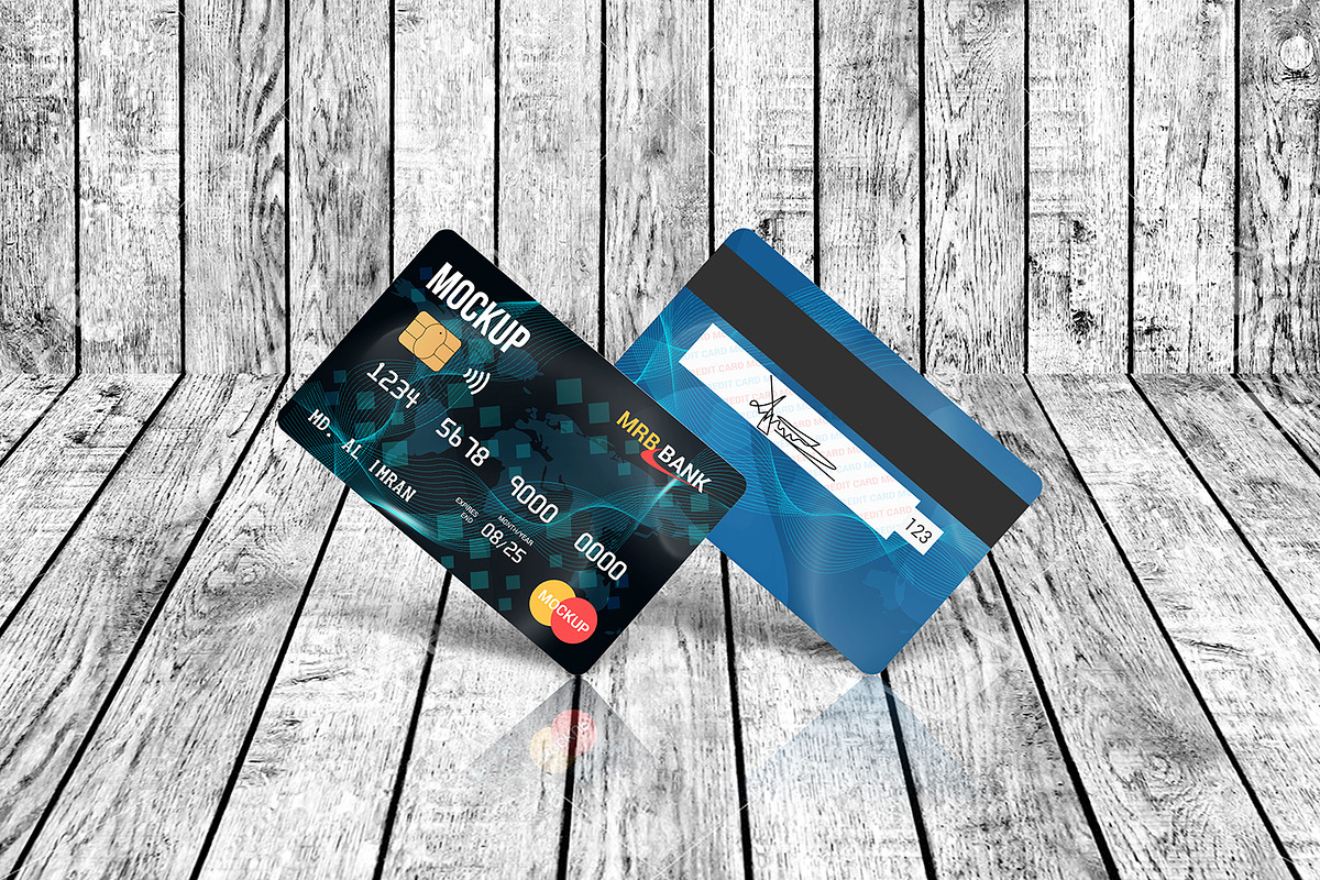 Debit Card Mockup, a Product Mockup by alimran24 (Photo 7 of 22)