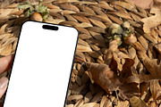 Autumn Device Mockup Phone fall2, an iPhone Mockup by PawMockups (Thumbnail 3 of 10)