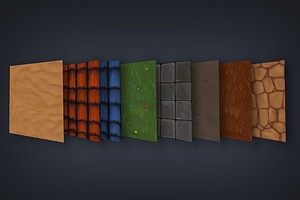 Hand Painted Textures, a Textures & Material 3D Model by FasterBoom