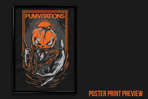 Pumvitations Illustration