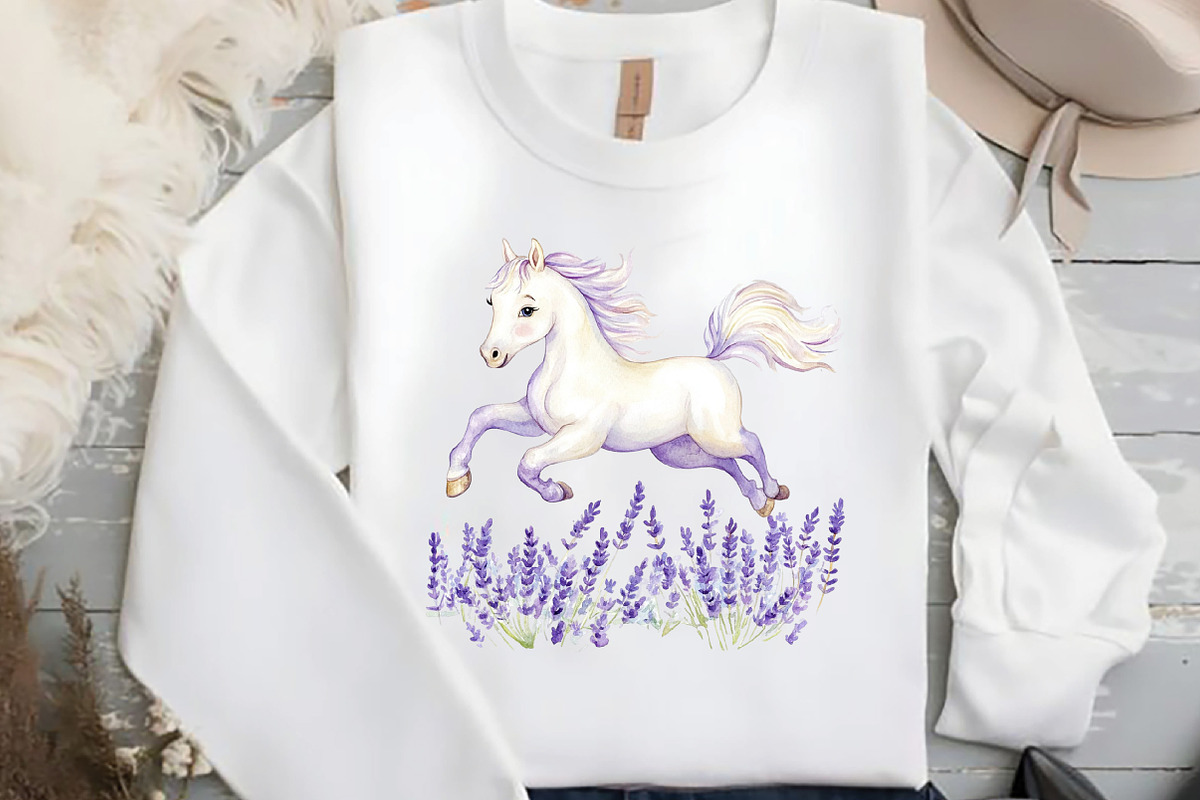 Whimsical Baby Horse clipart, an Illustration by DreamCafeArt (Photo 4 of 5)