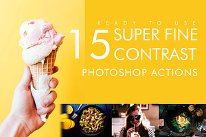 Fine Contrast Photoshop Action Kit, an Action Add-On by Design Unique