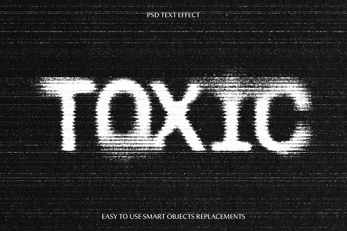 Distortion Text Effect - 12 in 1, a Layer Style Add-On by dokudokunomi (Photo 10 of 13)