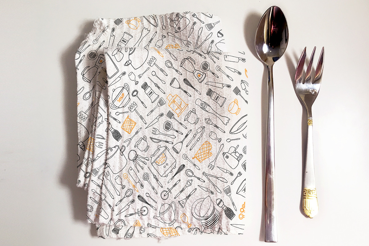 Kitchen accessories collection, an Object Graphic by Karina.sketch (Photo 5 of 5)