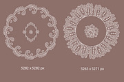 lace seamless ribbons, frames., a Pattern Graphic by Ajuga (Thumbnail 2 of 9)