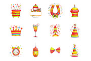 New Year Clipart, an Illustration by Design Market (Thumbnail 3 of 3)