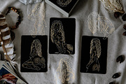 Moon girl. Cosmic female energy, an Object Graphic by Chikovnaya (Thumbnail 6 of 11)