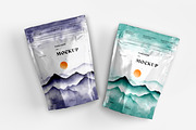 Stand Up Zip Lock Pouch Mockup Set, a Merchandise Mockup by dpi (Thumbnail 15 of 16)