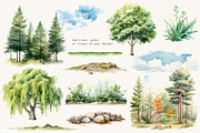 Woodland Birthday Celebration, an Animal Illustration by ApetekMarket (Thumbnail 5 of 15)