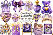 Purple Mother's Day Sublimation, an Illustration by OK Design (Thumbnail 1 of 5)
