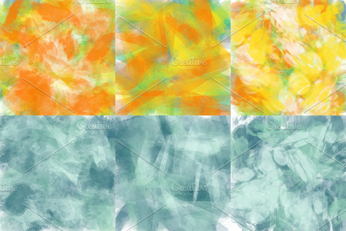 Watercolor backgrounds for SMM, a Texture Graphic by Big Bundles Shop (Photo 4 of 9)