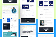 Portyo Personal Portfolio Templates, an UI Kit Template by Lumina_ui_ux202 (Thumbnail 6 of 7)