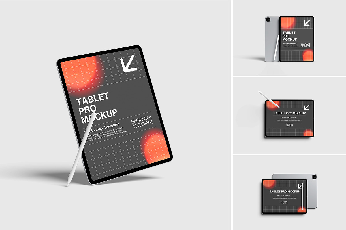 High Quality Tablet Screen Mockup, an iPad Mockup by AndikaGraphic (Photo 1 of 5)