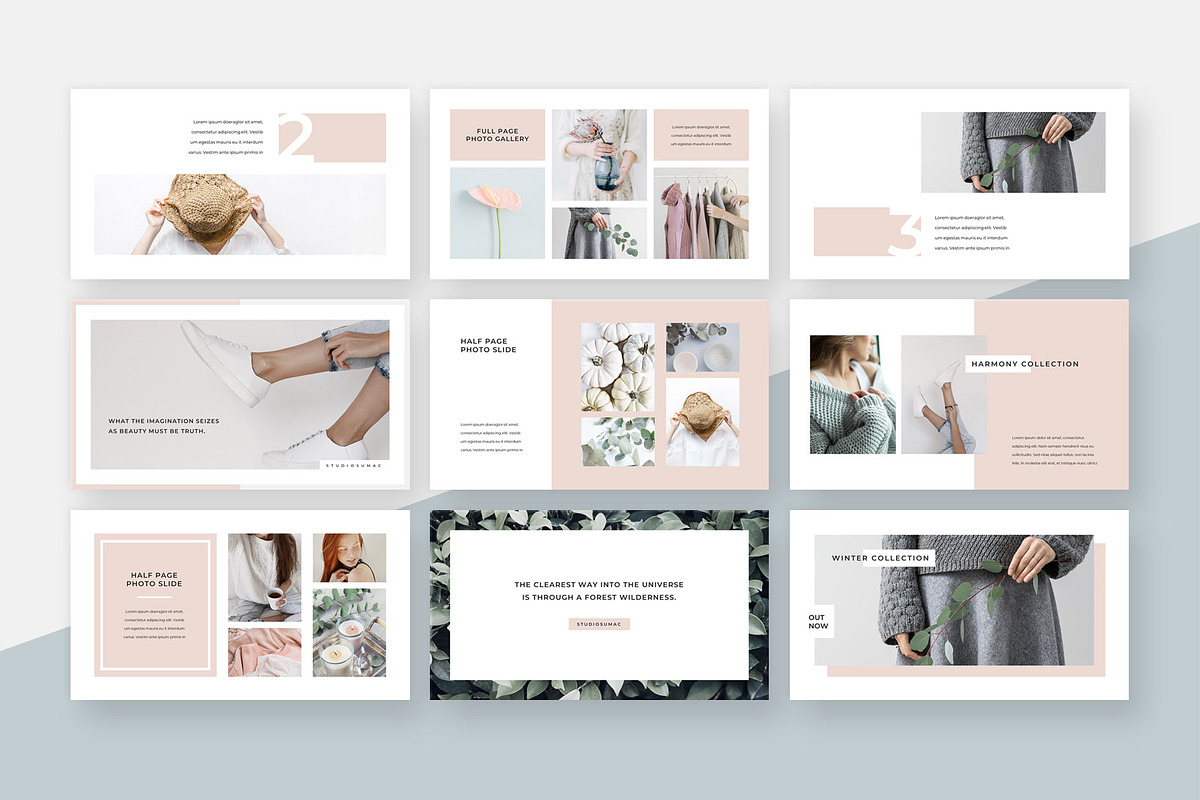 Magnolia PowerPoint Presentation, a Presentation Template by Studio Sumac (Photo 2 of 8)