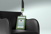 ID Card Holder Mockup, an Advertising Mockup by Graphicbars (Thumbnail 2 of 8)