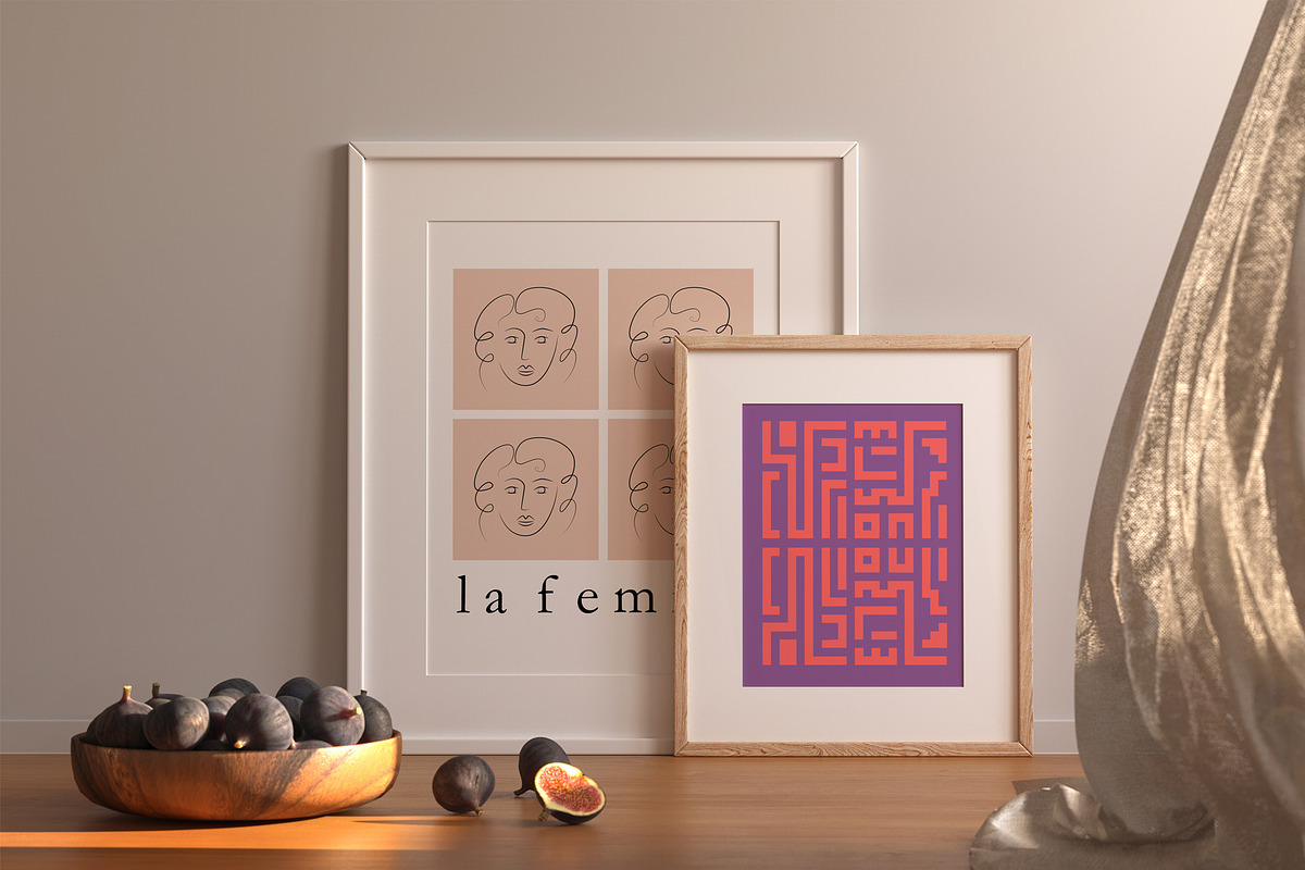 Modern Vintage. Abstract art, poster, an Object Graphic by Sofico (Photo 6 of 17)
