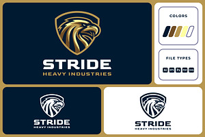 Stride - Aggressive Eagle in Shield
