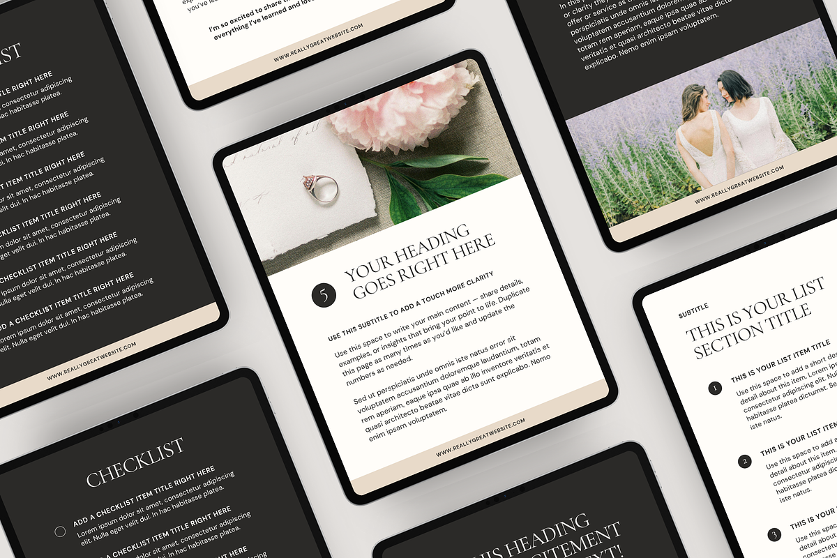 Lead Magnet Template | Canva, a Marketing Template by Rosetta Lane Design (Photo 4 of 8)